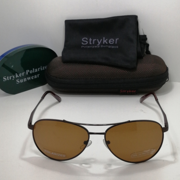 New Stryker Polarized sunglass ST710Brown/Brown - Picture 6 of 8